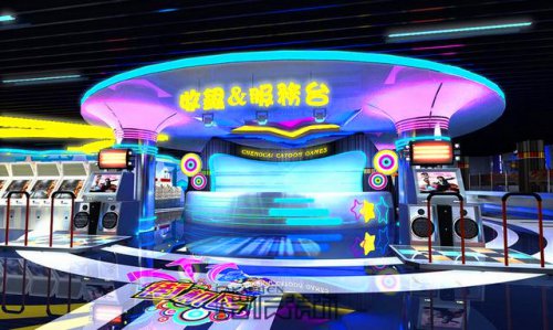 电玩城装修效果图
