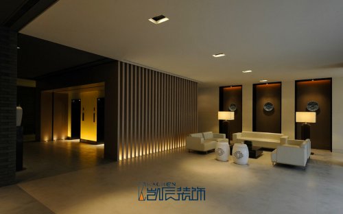 合肥酒店装修效果图【必一入口装