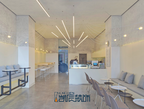 【必一入口工装】合肥咖啡店装修