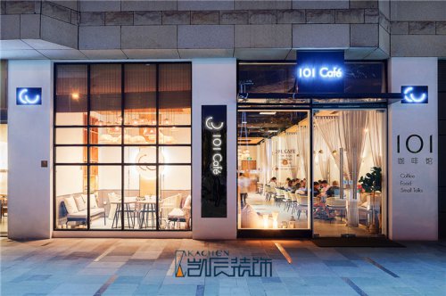 【必一入口工装】合肥IOI咖啡店装